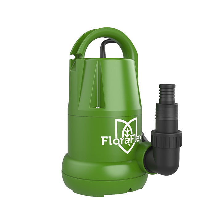 FloraFlex Submersible Water Pump, 1/4 HP, 1874 GPH