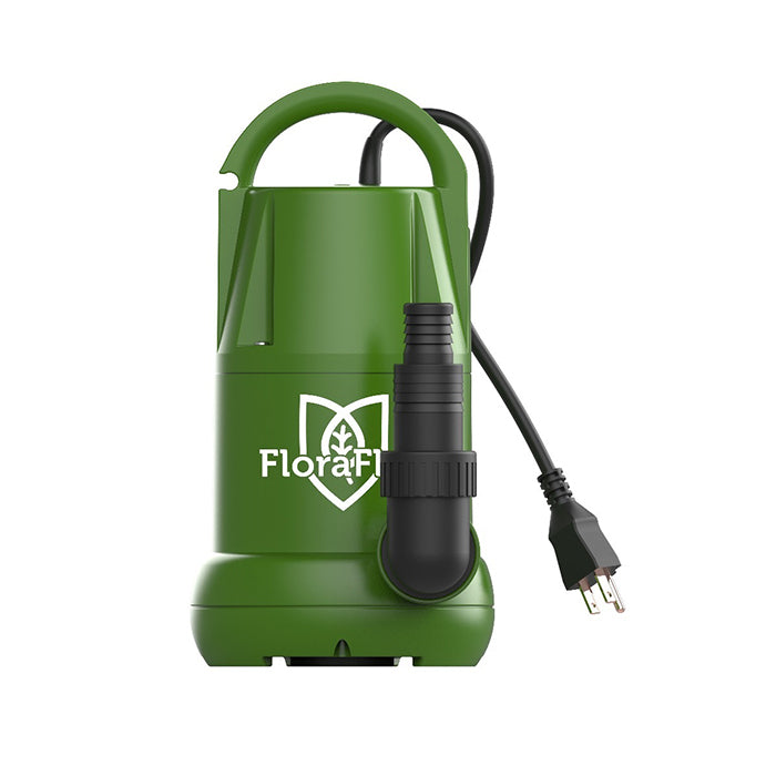 FloraFlex Submersible Water Pump, 3/4 HP, 4450 GPH