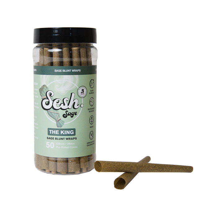 Custom Cones USA Sesh Pre-Rolled Blunt Cones & Wraps