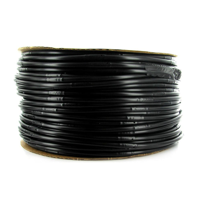 DIG Micro-Line 1/4 Inch Non Pressure Compensating Dripline, 6 Inch Emitter Spacing, 0.52 GPH, Black - 1000 Feet