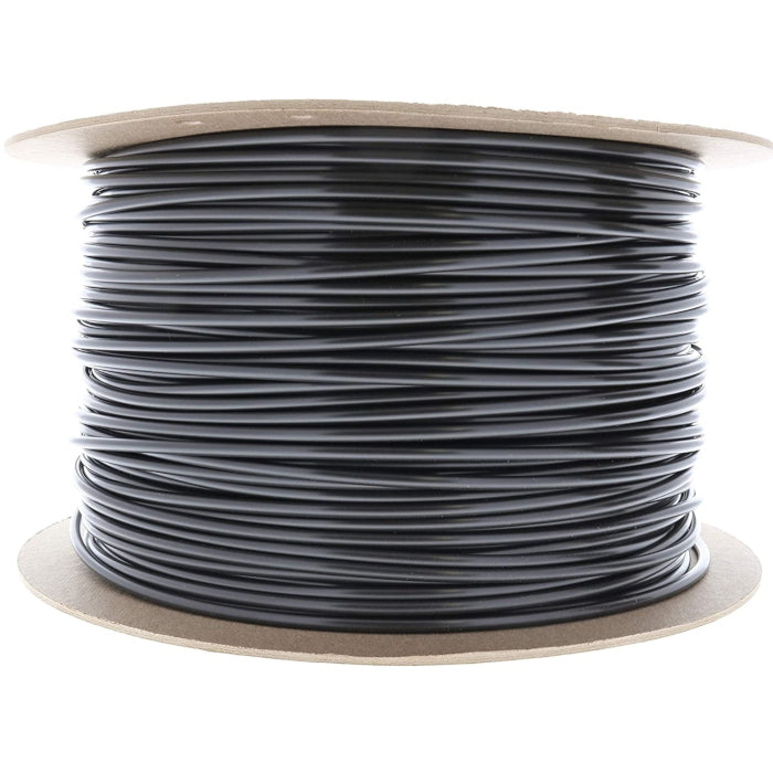 DIG 1/8 Inch Polyethylene Distribution Tubing, Black, 0.125 Inch ID x 0.187 Inch OD - 3000 Feet