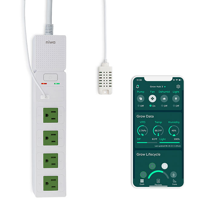 Niwa Grow Hub+ Automated Grow Room Controller