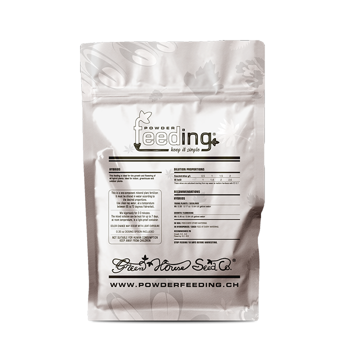 Green House Feeding Mineral Line Hybrids