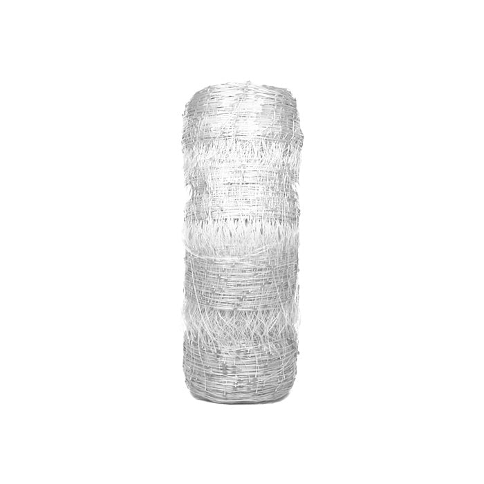 DL Wholesale VineLine White Plastic Garden Trellis Netting Roll with 6" Squares, 4' x 100'