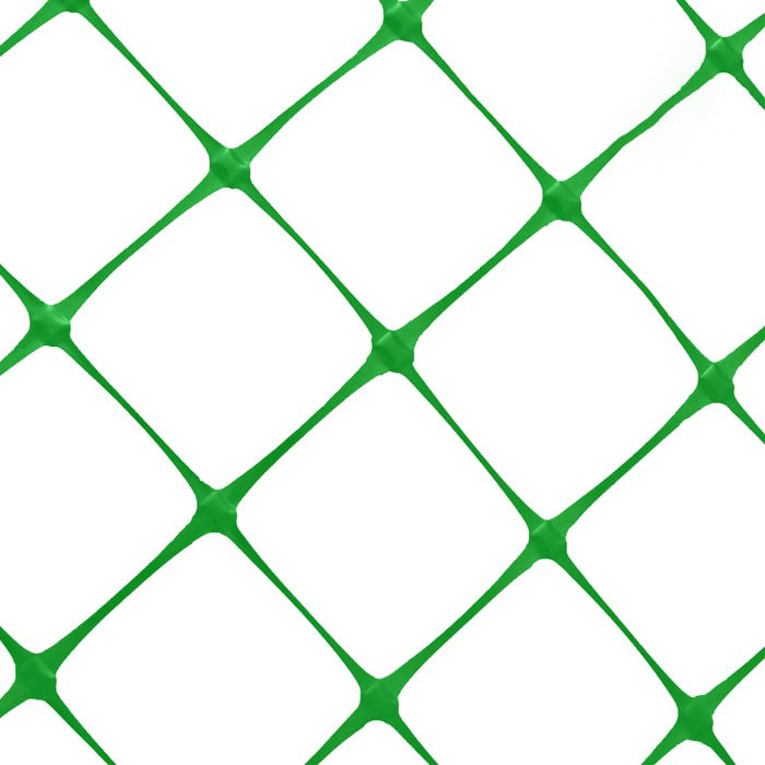 DL Wholesale VineLine Green Plastic Garden Trellis Netting Roll with 6" Squares, 5' x 1000'