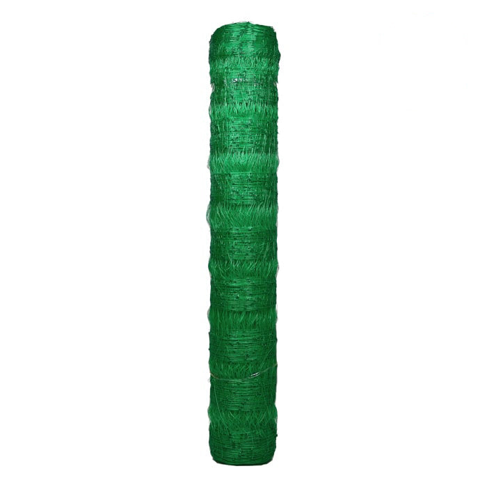 DL Wholesale VineLine Green Plastic Garden Trellis Netting Roll with 6" Squares, 6.5' x 3300'