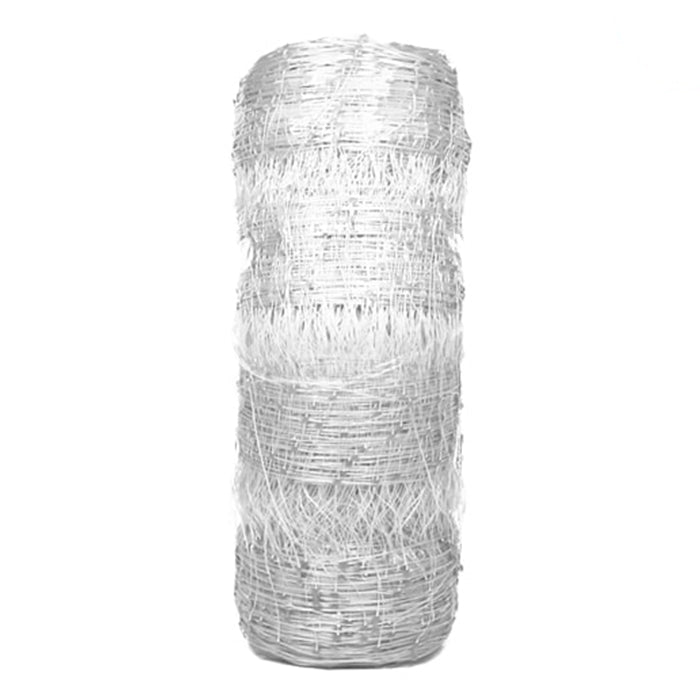 DL Wholesale VineLine White Plastic Garden Trellis Netting Roll with 6" Squares, 4' x 330'