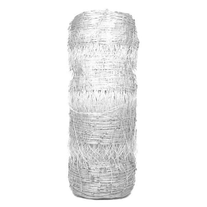 DL Wholesale VineLine White Plastic Garden Trellis Netting Roll with 6" Squares, 10' x 100'