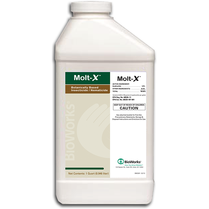 BioWorks Molt-X Organic Insecticide, 1 Quart