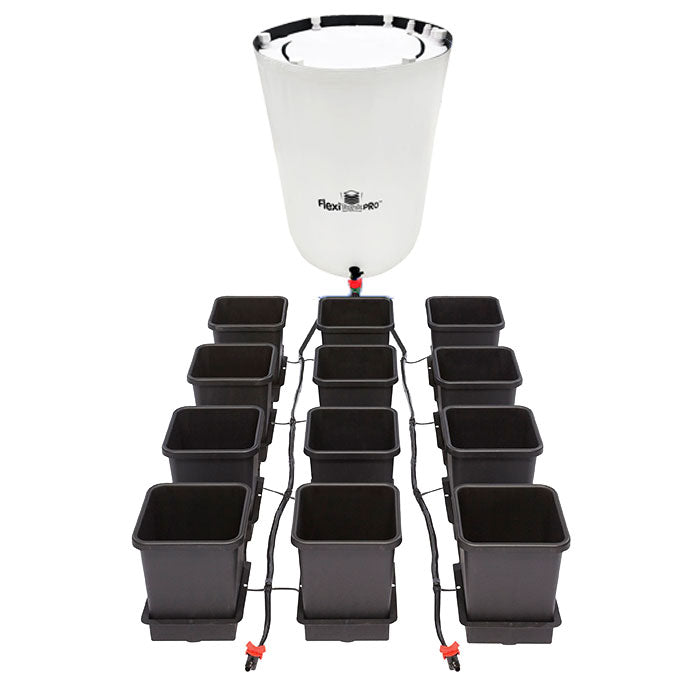 Autopot 12 Pot Watering System with 3.9 Gallon Pot, 60 Gallon Pro FlexiTank