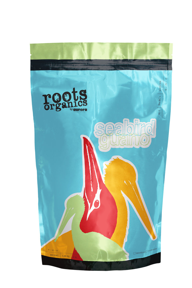 Roots Organics Phos Sea Bird Guano Powder 0-12-0, 3 lb.