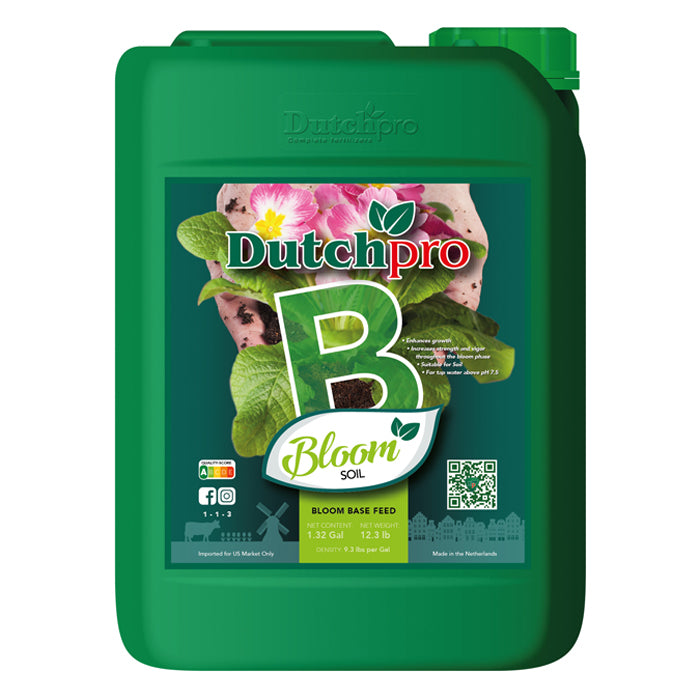 DutchPro Base Feed Bloom Soil B - Hard Water