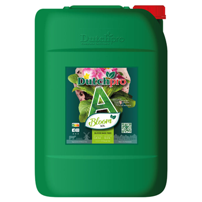 DutchPro Base Feed Bloom Soil A, 20 Liter - Hard Water