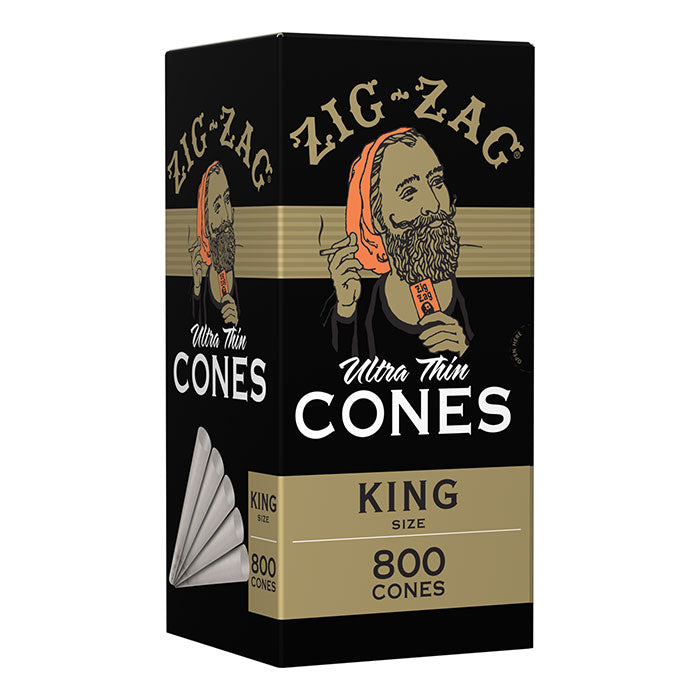 Zig-Zag Pre Rolled Cones - Case of 6 Cartons - 4800+ Cones