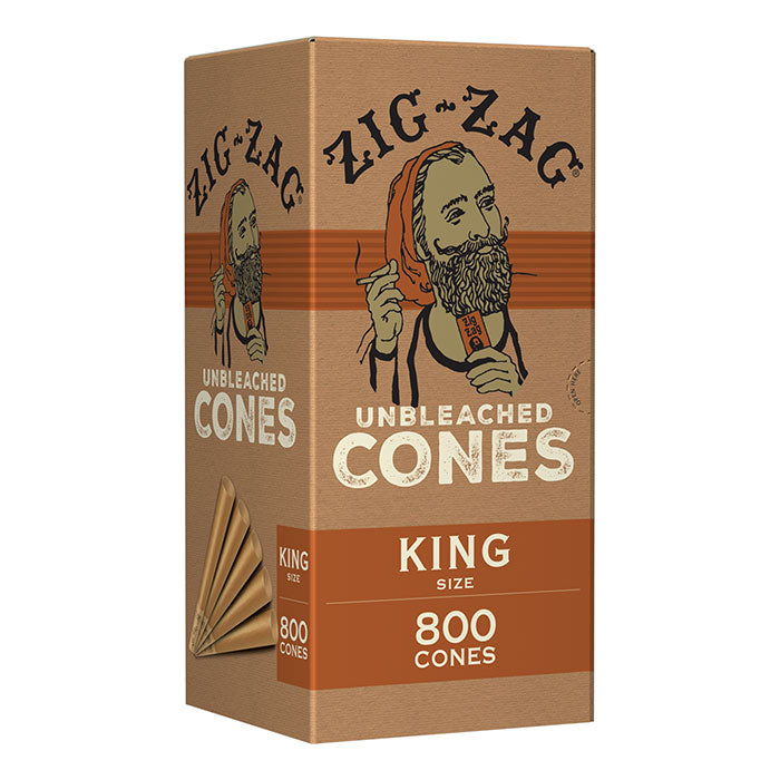 Zig-Zag Pre Rolled Cones - Case of 6 Cartons - 4800+ Cones