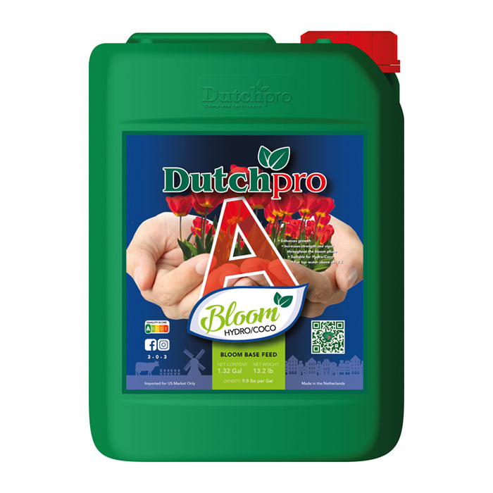DutchPro Base Feed Bloom Hydro/Coco A, 5 Liter - Hard Water