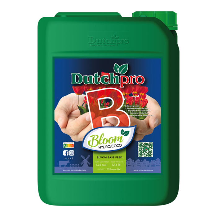 DutchPro Base Feed Bloom Hydro/Coco B, 5 Liter - Hard Water