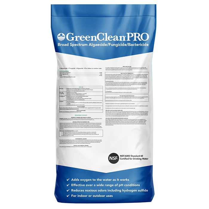 BioSafe GreenClean Pro Organic Granular Algaecide & Fungicide, 50 lbs.