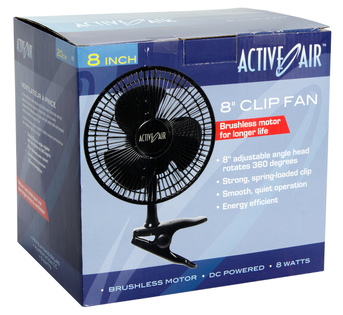Active Air 8" Clip Fan