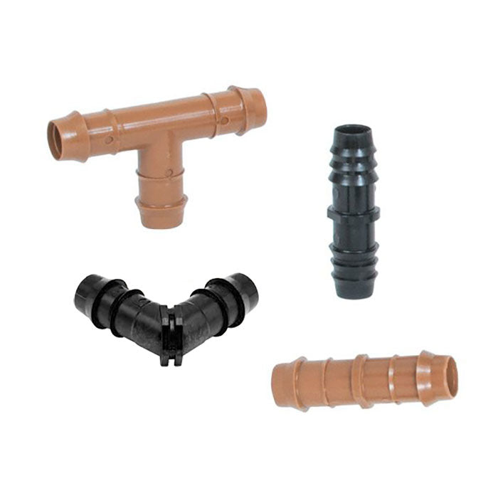 DIG 1/2 Inch Barbed Connector Fittings - Bulk Pack