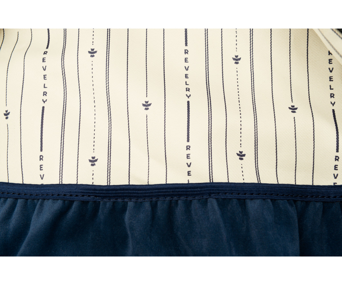 Revelry Supply The Escort Odor Absorbing Backpack, Navy Blue