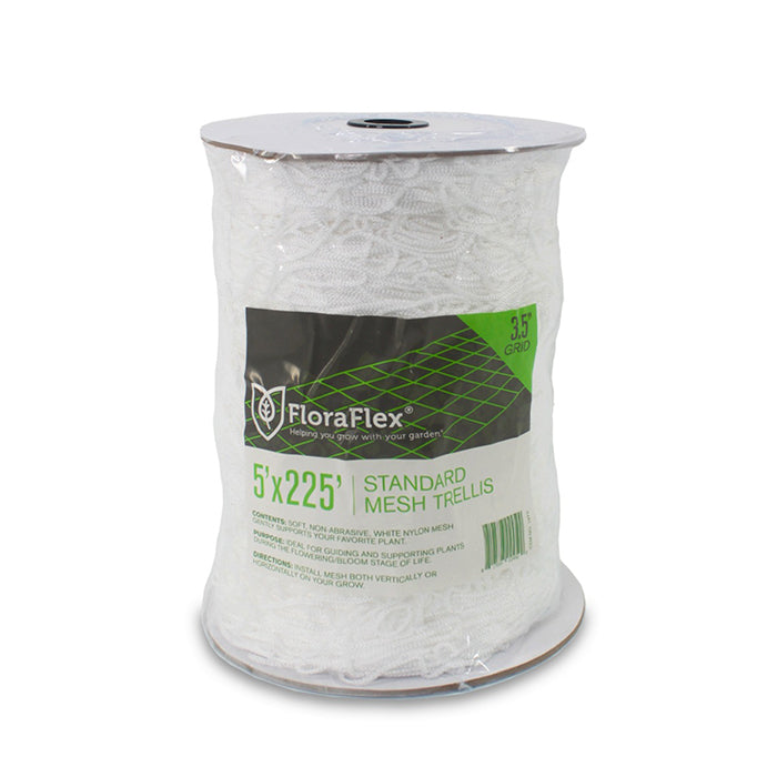 FloraFlex Mesh Trellis Net, 3.5 Inch Square, 5 Feet x 225 Feet