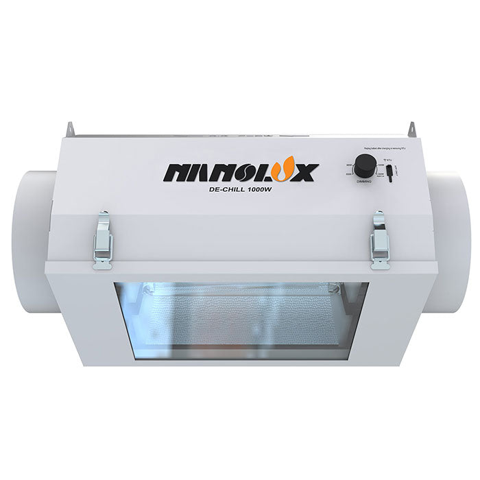 Nanolux DE Chill APP 1000 Watt Air-Cooled Grow Light Fixture with DE HPS Lamp, 120/240 Volt