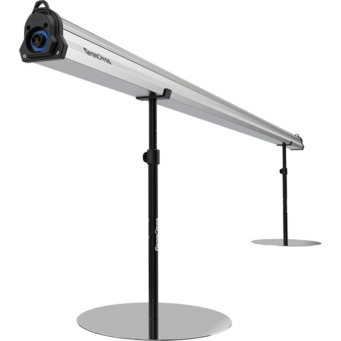 Grow Pros Solutions 8-Foot 250 Watt Under Canopy LED Grow Light Bar With Leg Stands, Pack of 4