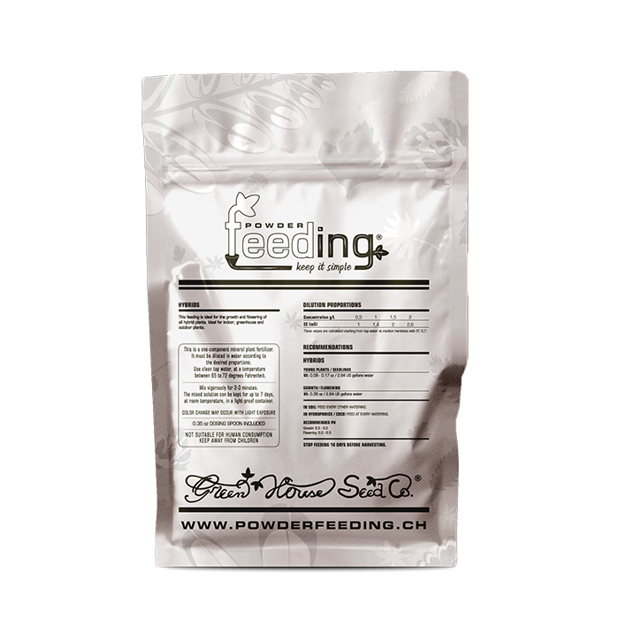 Green House Feeding Mineral Line Hybrids