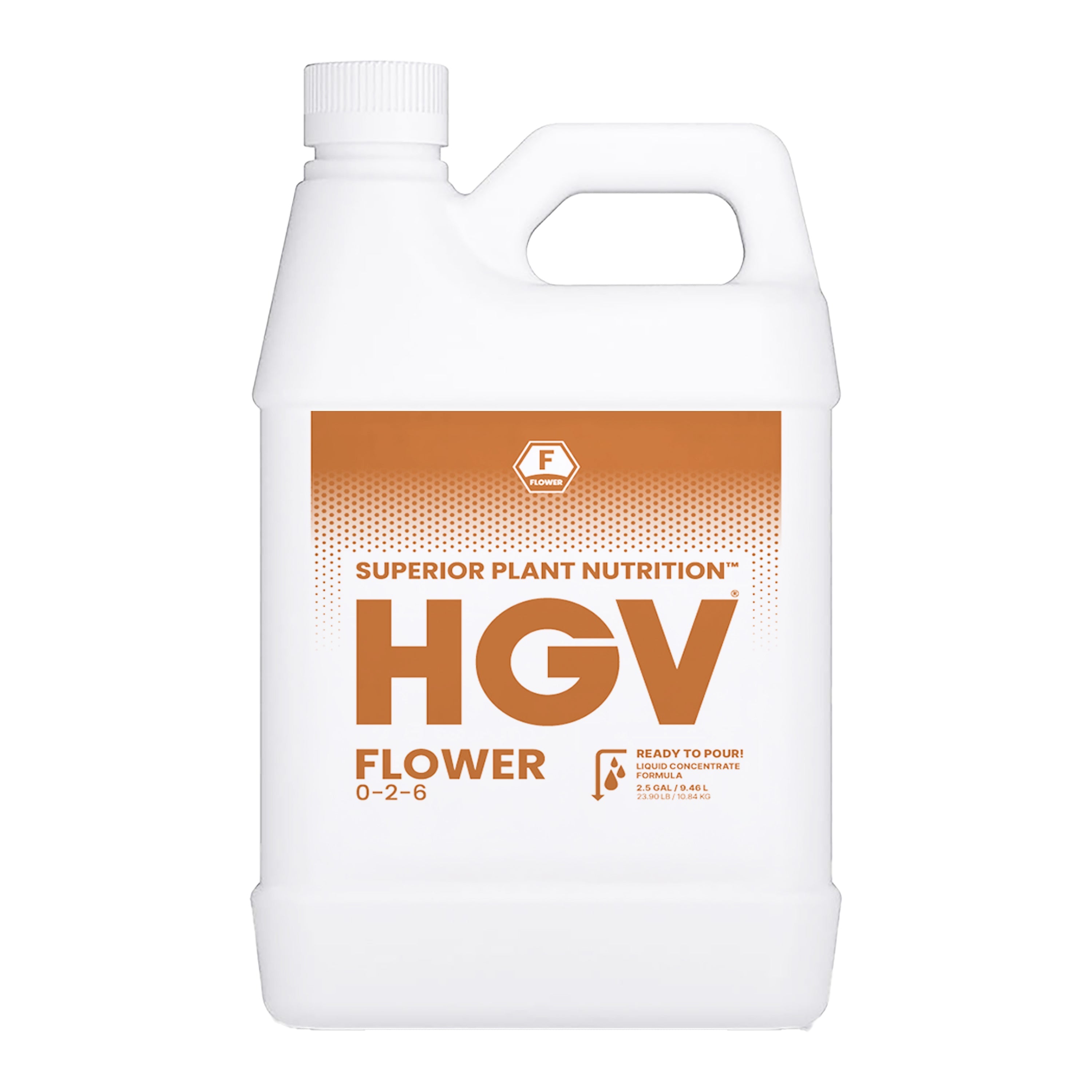 HGV Liquid - Flower, 2.5 Gallon