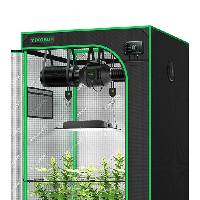 Vivosun GIY-SE 2.7' x 2.7' Smart LED Grow Tent Kit