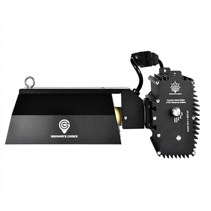 Growers Choice 315 Watt CMH All in One Fixture with 10,000K CMH Bulb, 120/240 Volt