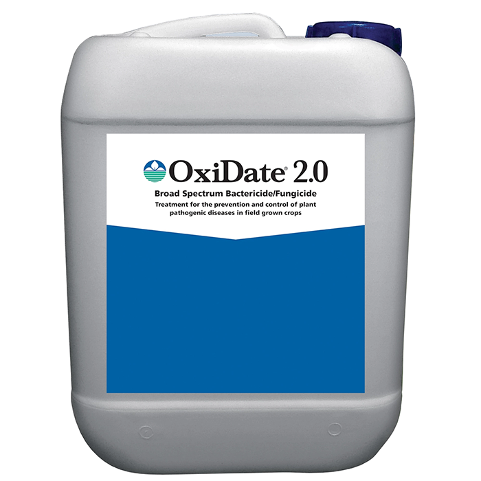 Biosafe OxiDate 2.0 Broad Spectrum Bactericide & Fungicide, 2.5 Gallons