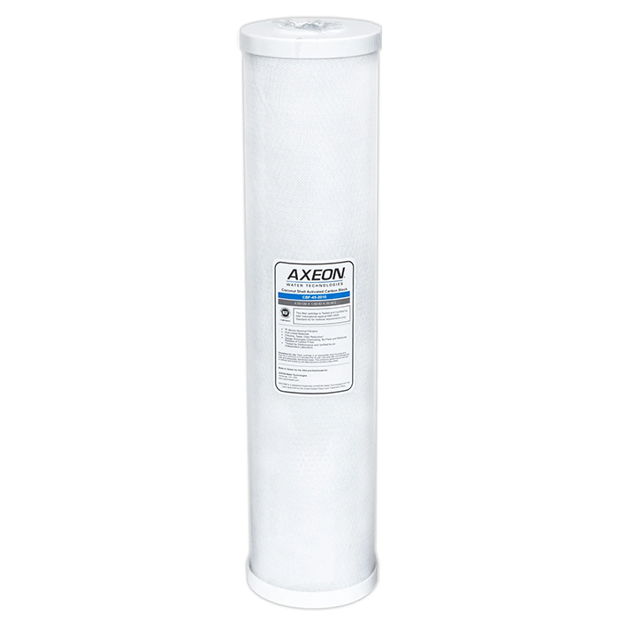 AXEON CBF-45-2010 Coconut Carbon Block Filter Cartridge, 4.5 Inch x 20 Inch