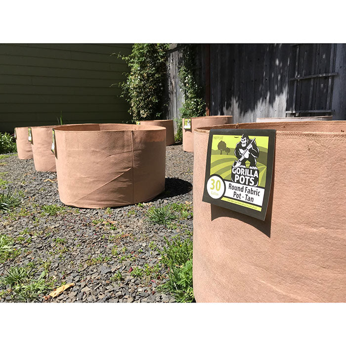 Gorilla Pot Premium Fabric Pots, Tan