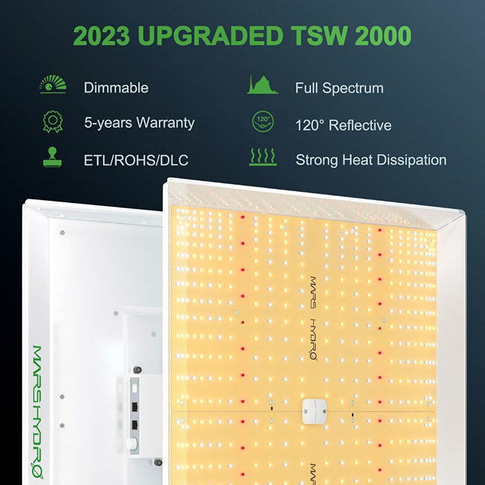 Mars Hydro TSW 2000 300 Watt LED Grow Light