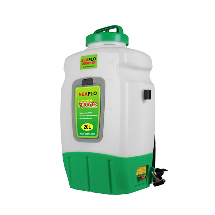 SEAFLO Electric Backpack Sprayer, 0.7 GPM, 5 Gallon
