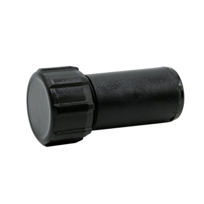DIG Compression End Cap Fitting, 3/4 Inch FHT, Black, 0.700 Inch OD - Pack of 100