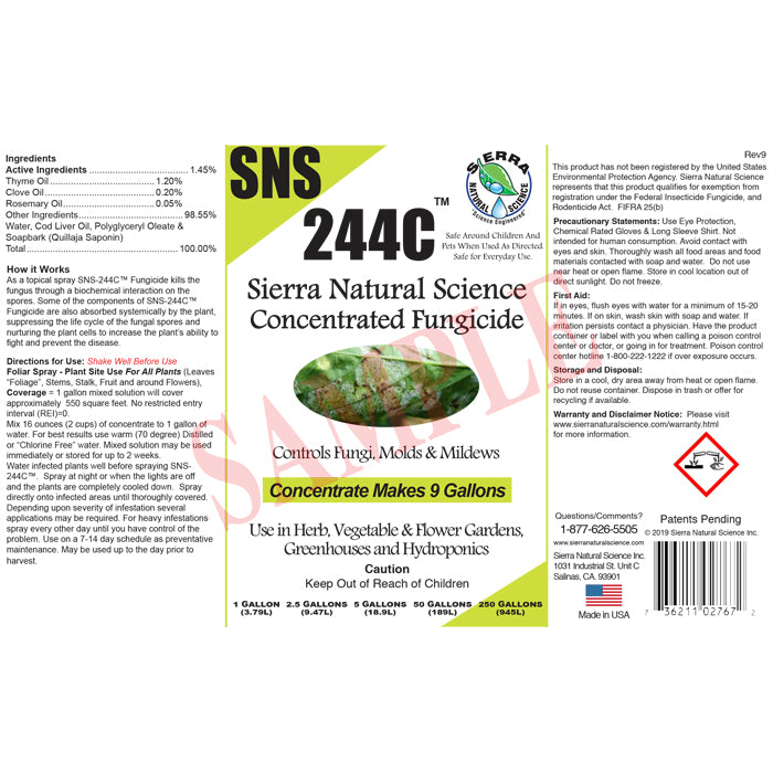 Sierra Natural Science 604A Vegetation Growth Stimulator