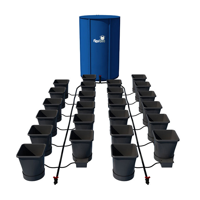 Autopot 24 Pot XL Watering System with 6.6 Gallon Pots, 105 Gallon FlexiTank