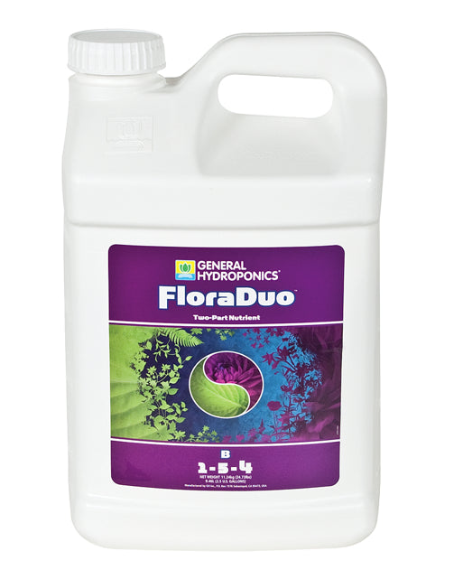 General Hydroponics FloraDuo B, 2.5 Gallon