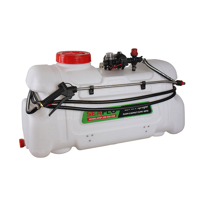 SEAFLO ATV Spot Sprayer, 2.0 GPM, 26 Gallon