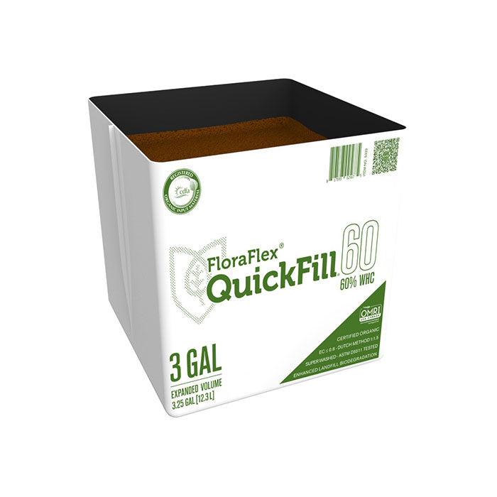 FloraFlex QuickFill Bag, 60% WHC, 3 Gallon