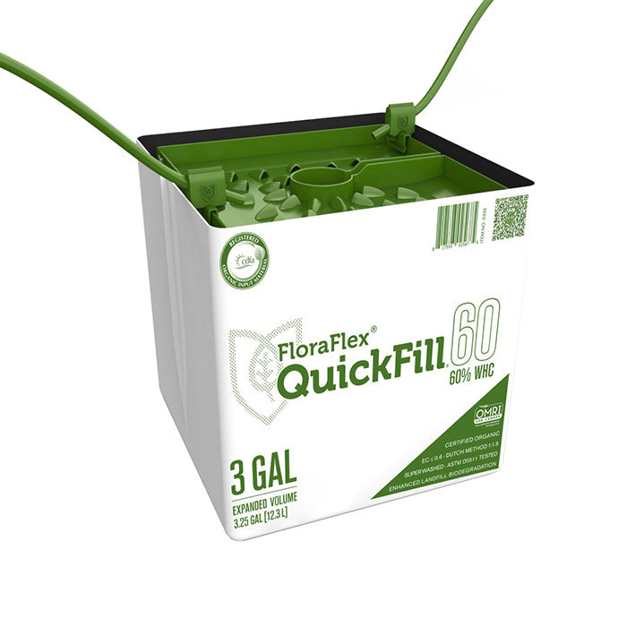 FloraFlex QuickFill Bag, 60% WHC, 3 Gallon
