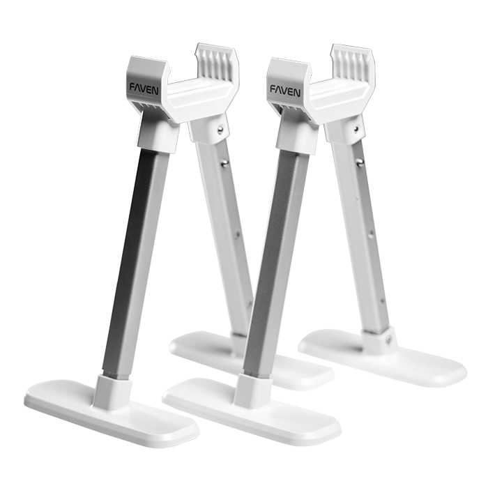 Faven Lighting Adjustable Stands, 8 Inch, 10 Inch, & 12 Inch - Pack of 2