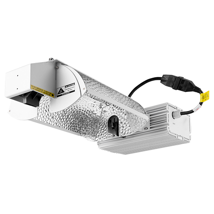 FlexStar 1000 Watt Double Ended HPS Grow Light Fixture with Adjustable Reflector and Bulb, 120-240 Volt