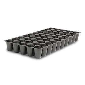 DL Wholesale Round Seedling Propagation Tray, 50 Cell, 10 Inch x 20 Inch