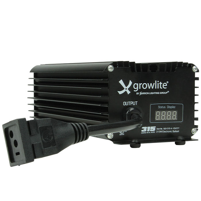 Growlite 315 Watt CMH Electronic Ballast, 120/208/240/277 Volt