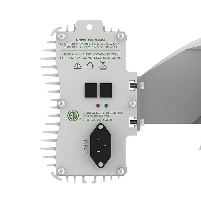 FloraFlex 315 Watt CMH Grow Light with Bulb, 240 Volt