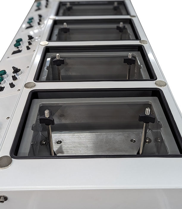 STM Canna RocketBox Pro Pre-Roll Cone Filling Machine with 109mm Oversized (+/- 30%) Bottom Tray, 72-Site Trays